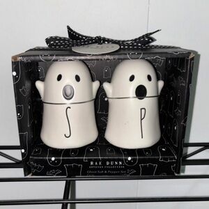Rae Dunn White Ghost Shakers